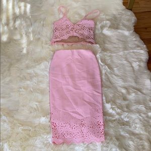 Matching skirt and top set